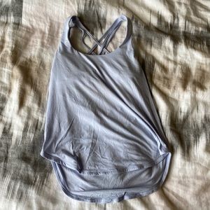 Lululemon tank with built in bra